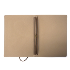 Elizabeth Crafts Art Journal Passport - Stonewashed Brown